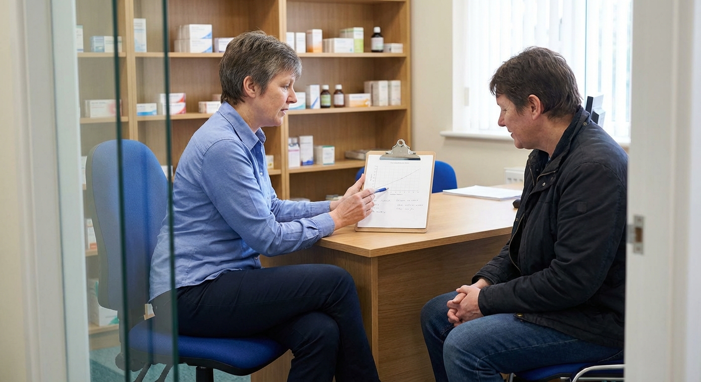 Weight loss follow-up appointment