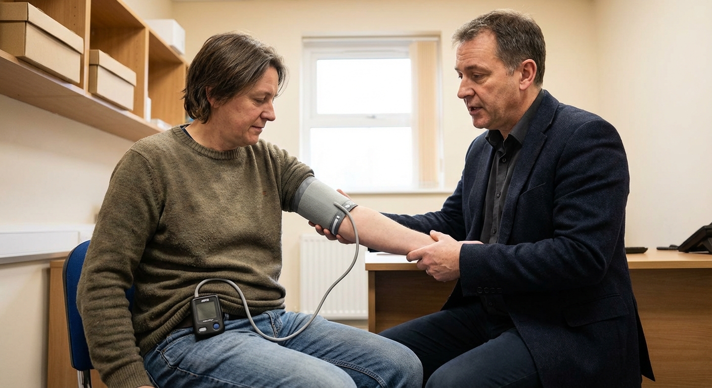 Ambulatory blood pressure monitoring (ABPM)