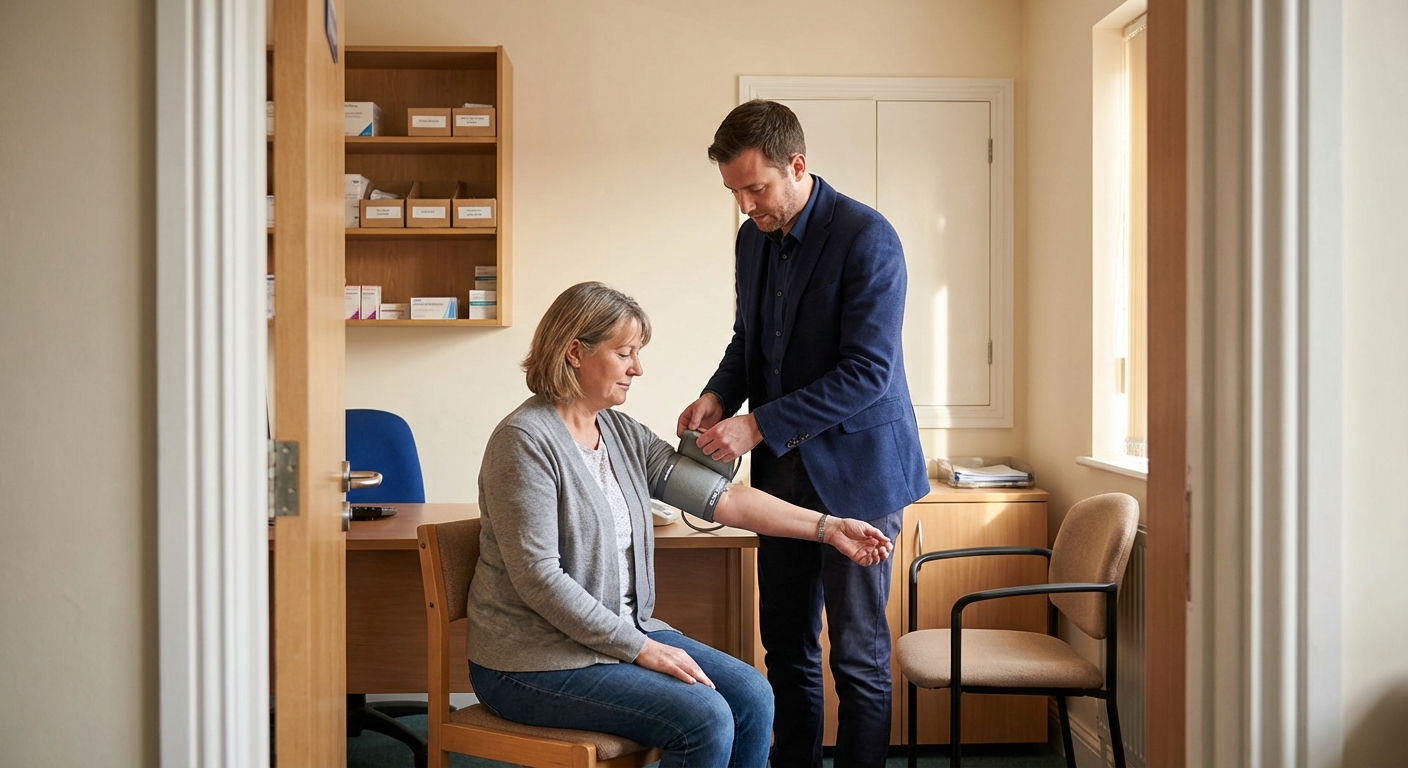 Blood Pressure Check (40 Years or over) NHS service at Carlton Pharmacy in Burton On Trent