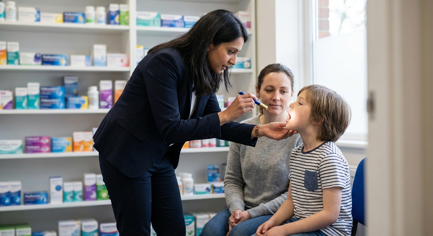 Sore Throat (5 Years and over) NHS