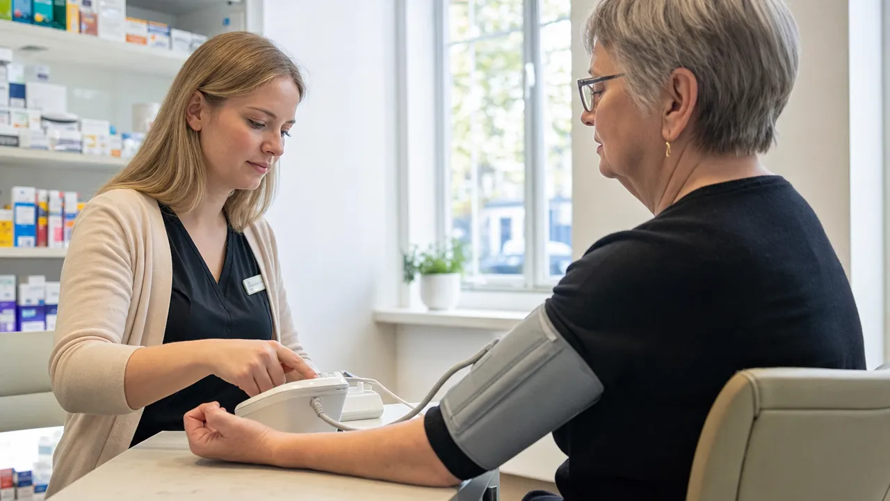 Blood Pressure Check (40 Years or over) NHS service at Carlton Pharmacy in Burton On Trent