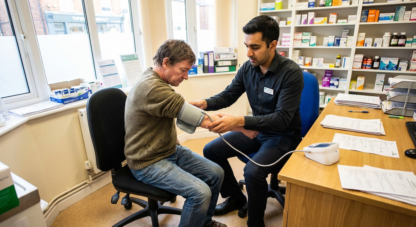 Private Blood Pressure Check