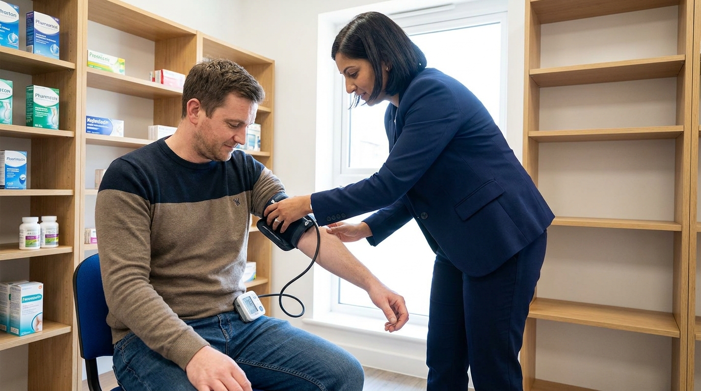 Private 24-hour blood pressure medical