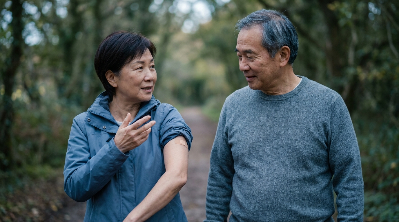 Shingles vaccination consultation