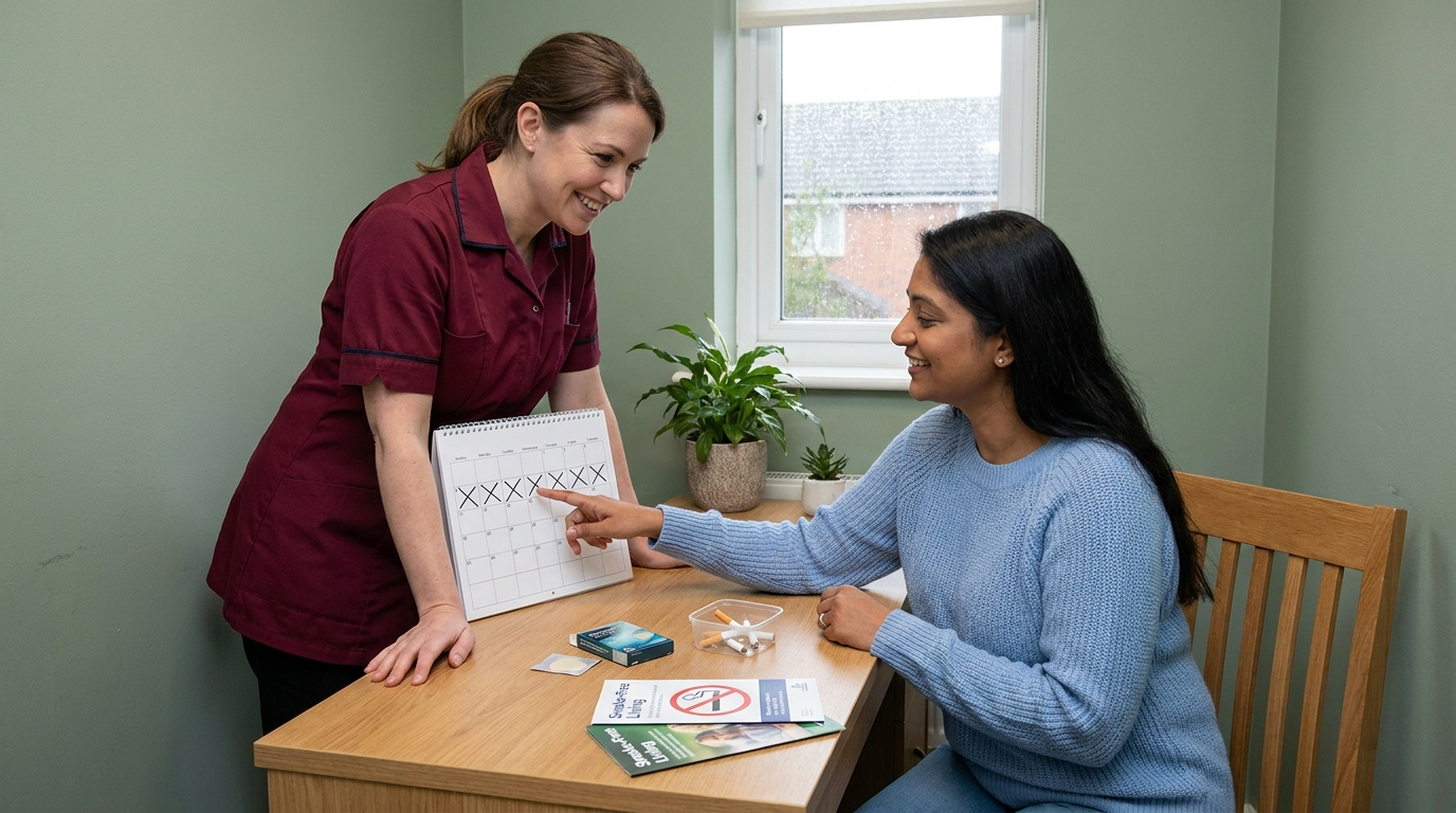 Smoking cessation follow up (cytisine)