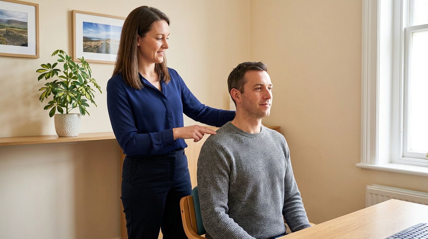 Ear consultation at Sidley Pharmacy