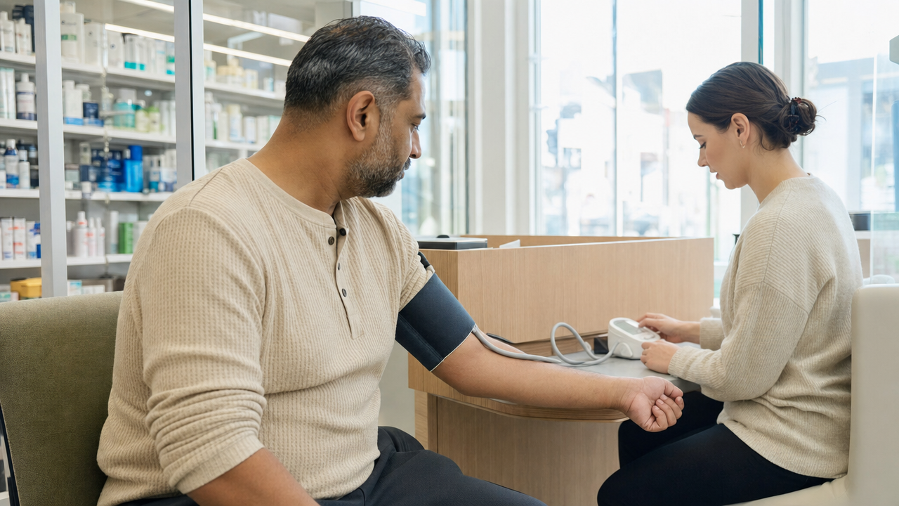 NHS Blood Pressure Check (Those not already taking blood pressure medicines)