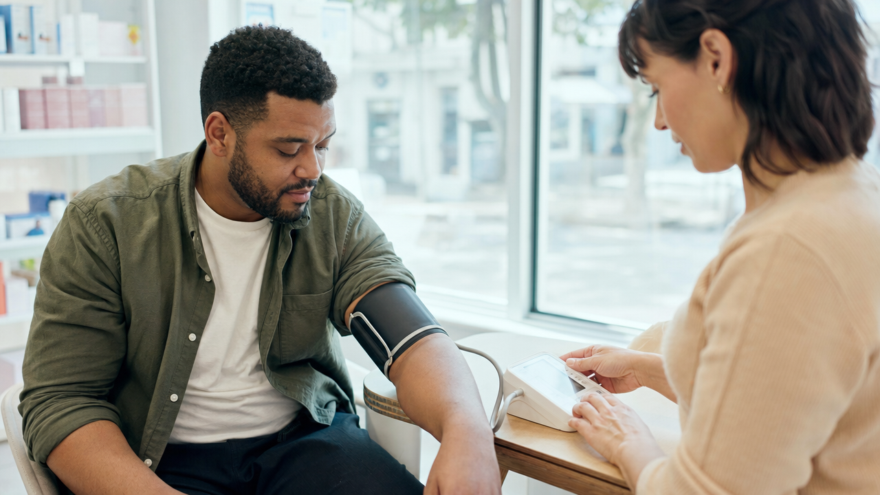 NHS Hypertension Check at Nexus Pharmacy Nottingham