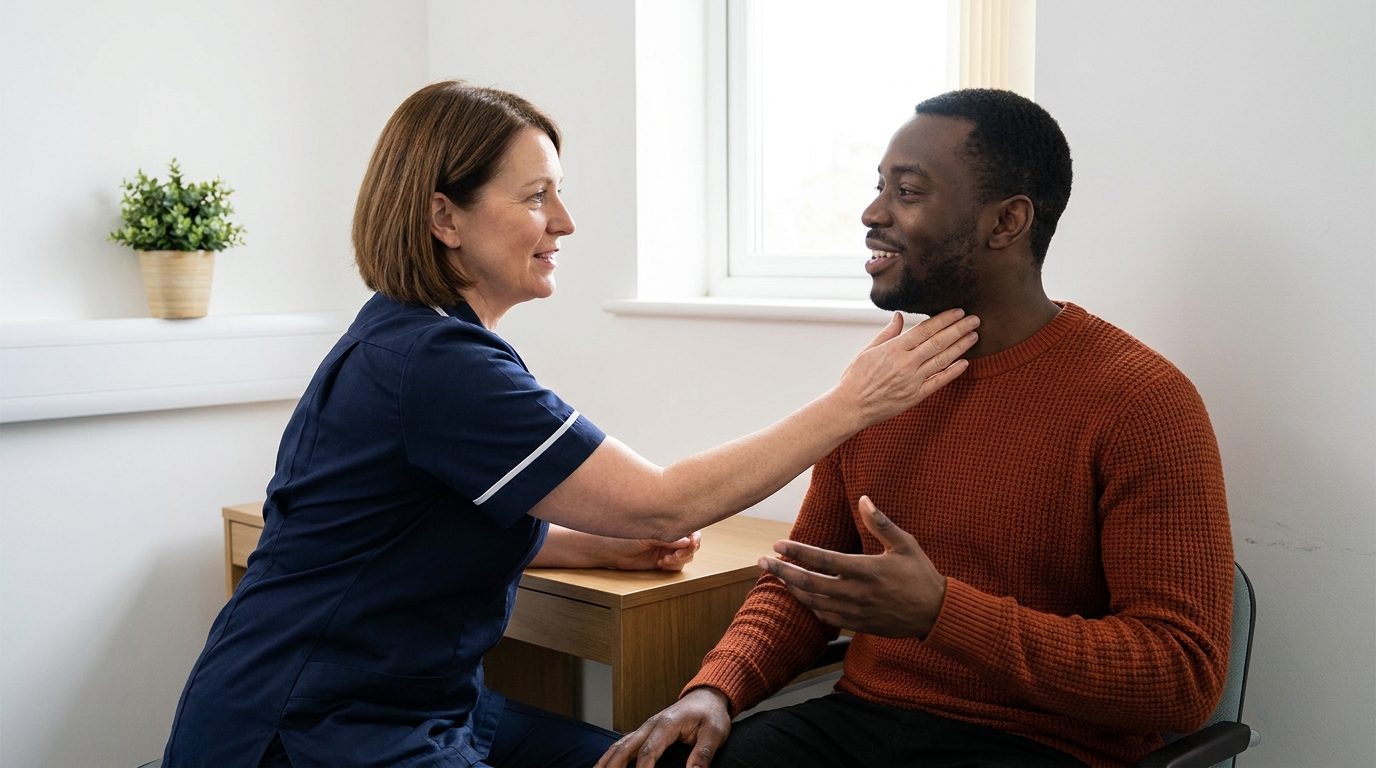 Sore Throat Consultation in Cardiff