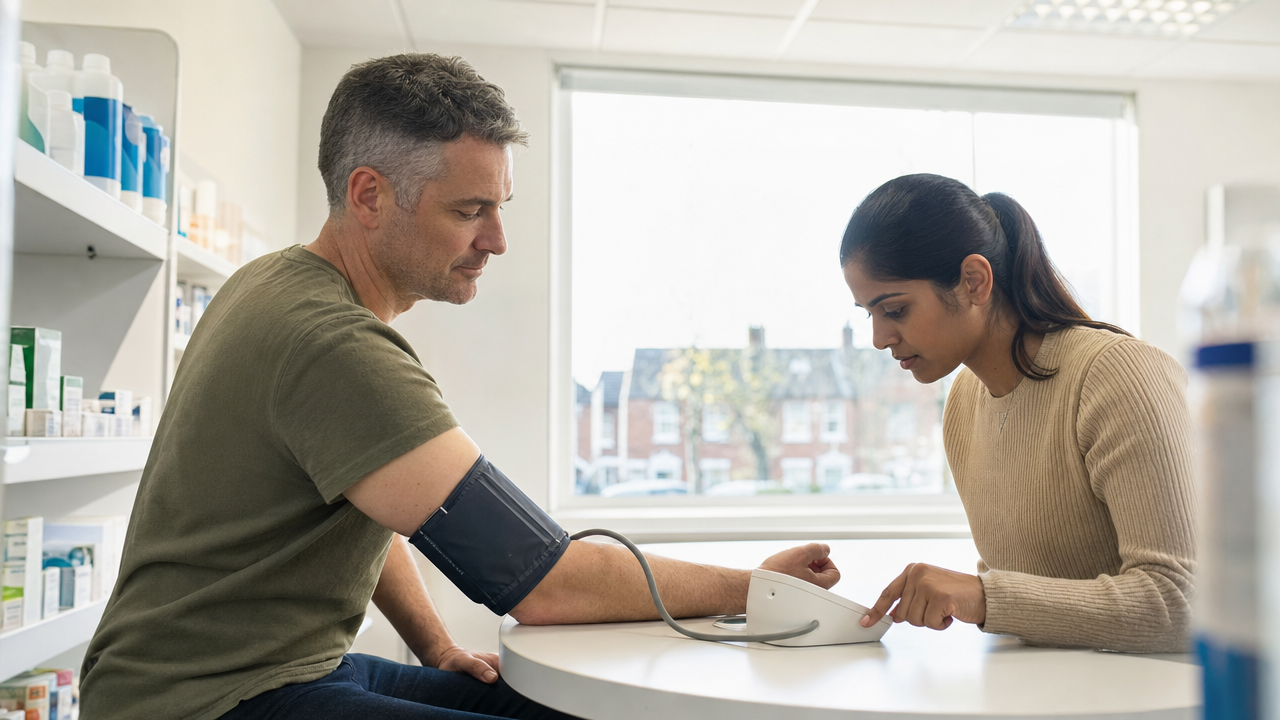 Blood pressure check